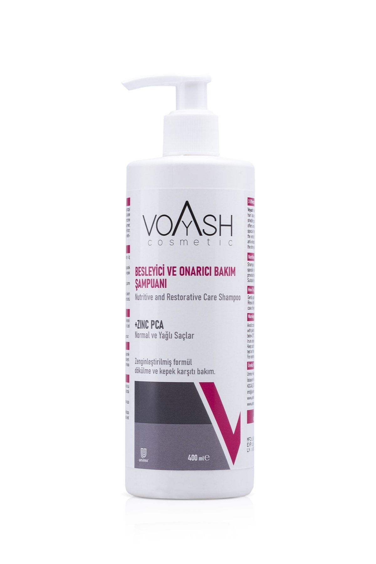Voyash Besleyici Ve Onarıcı Bakım Şampuanı 400 ml