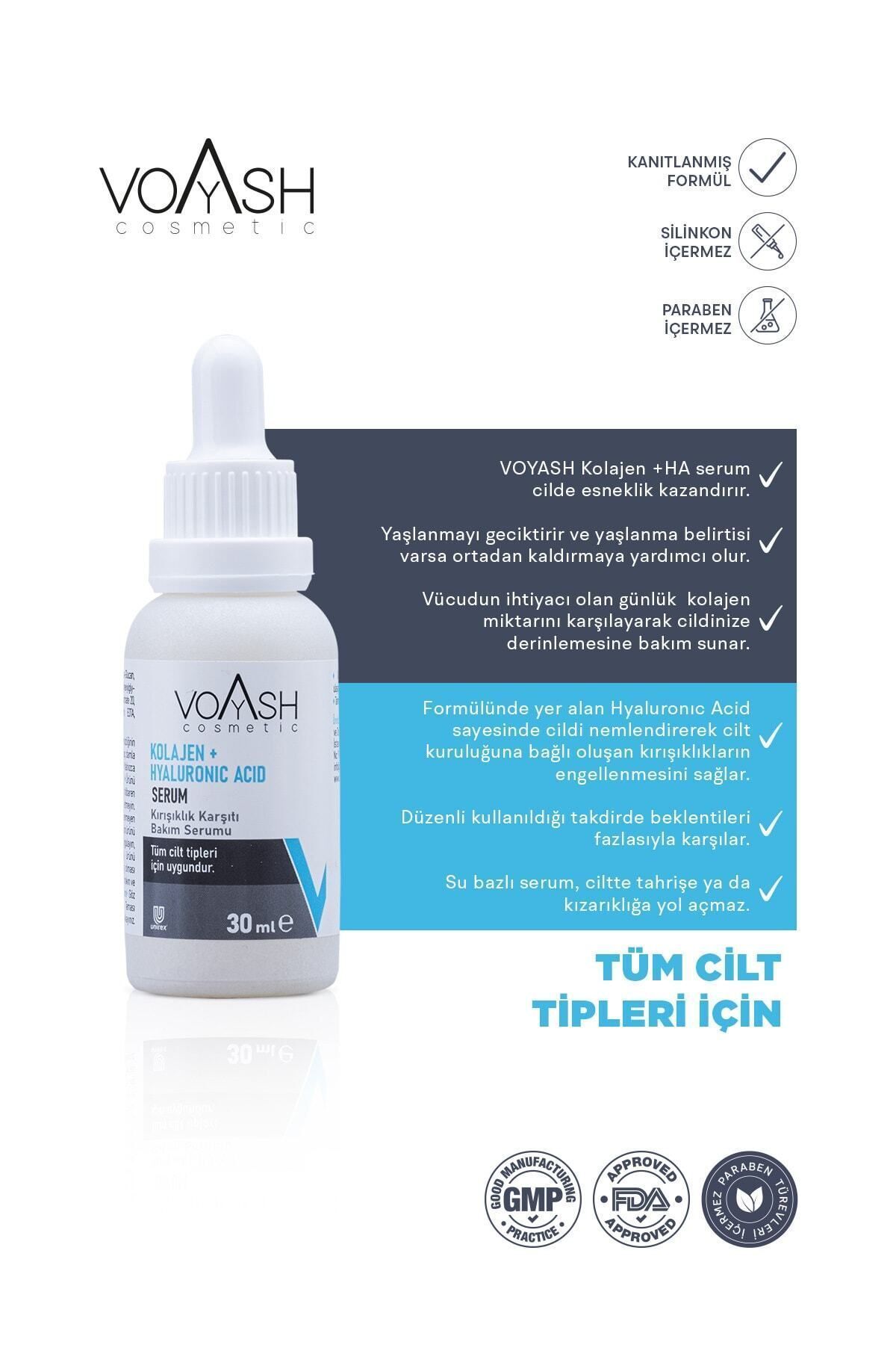 Voyash Kolajen Hyalurlonic Acid Serum 30 ml