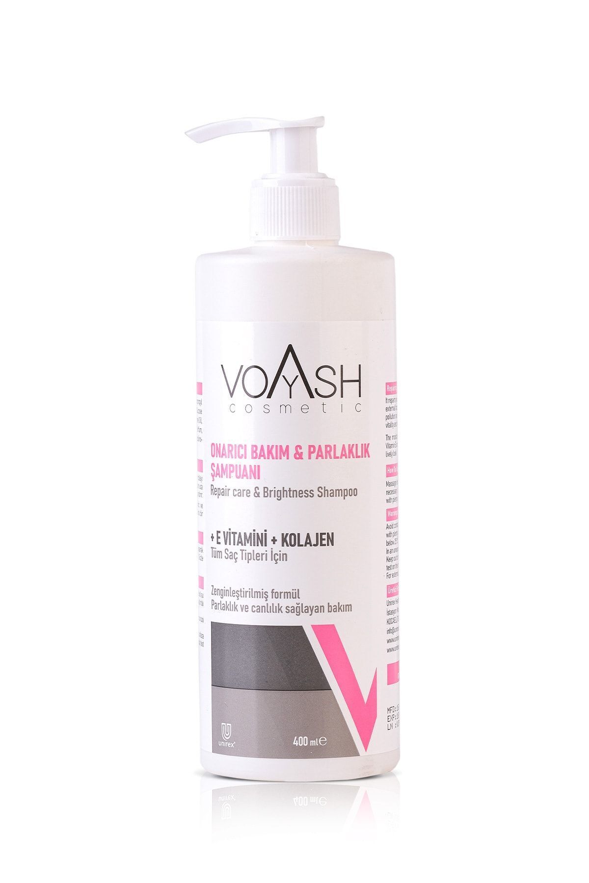 Voyash Onarıcı Bakım & Parlaklık Şampuan 400 ml